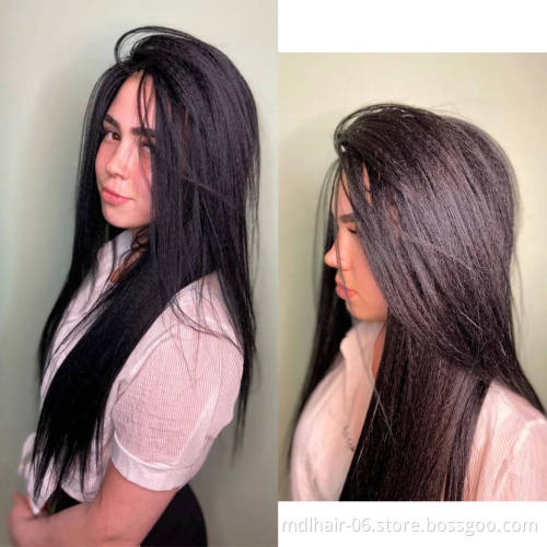 5x5 Transparent Lace Closure Wig Wholesale Wigs Human Hair Lace Front Brazilian Yaki Lace Closure Human Hair Wig